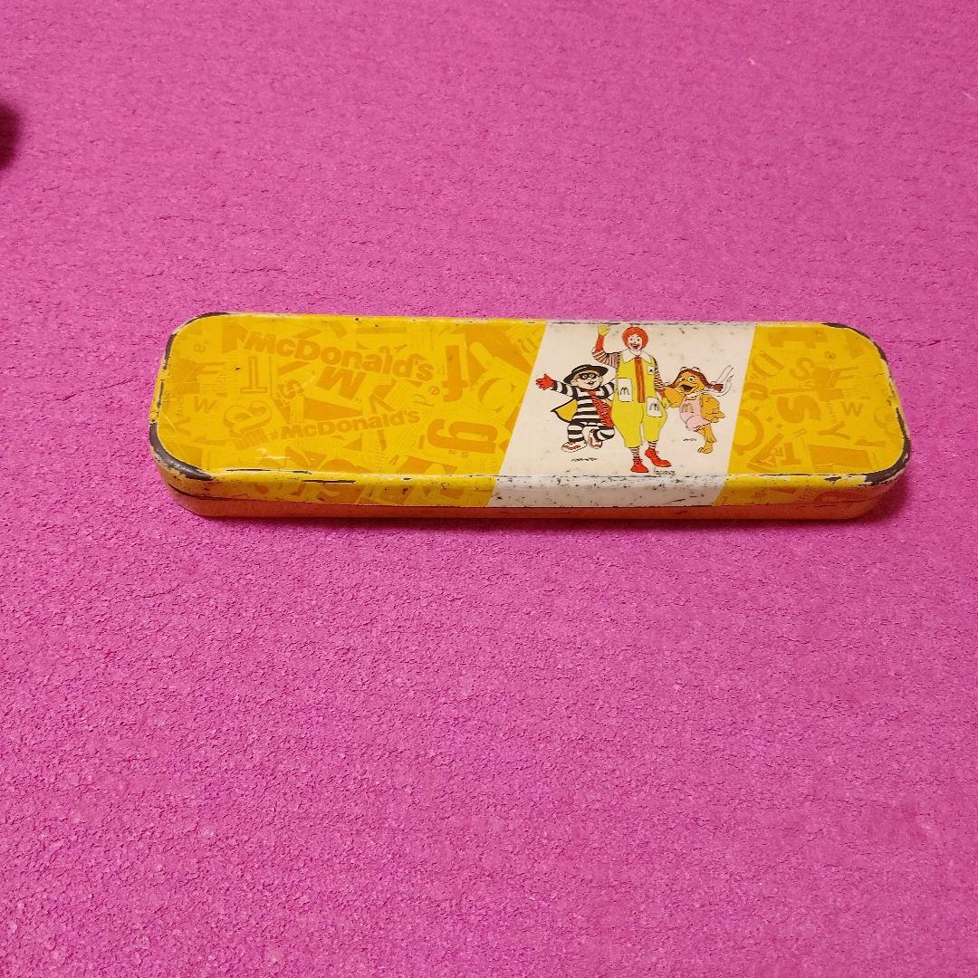 1990年代McDonald's 筆箱：非売品 ロナルド・マクドナルドデザイン