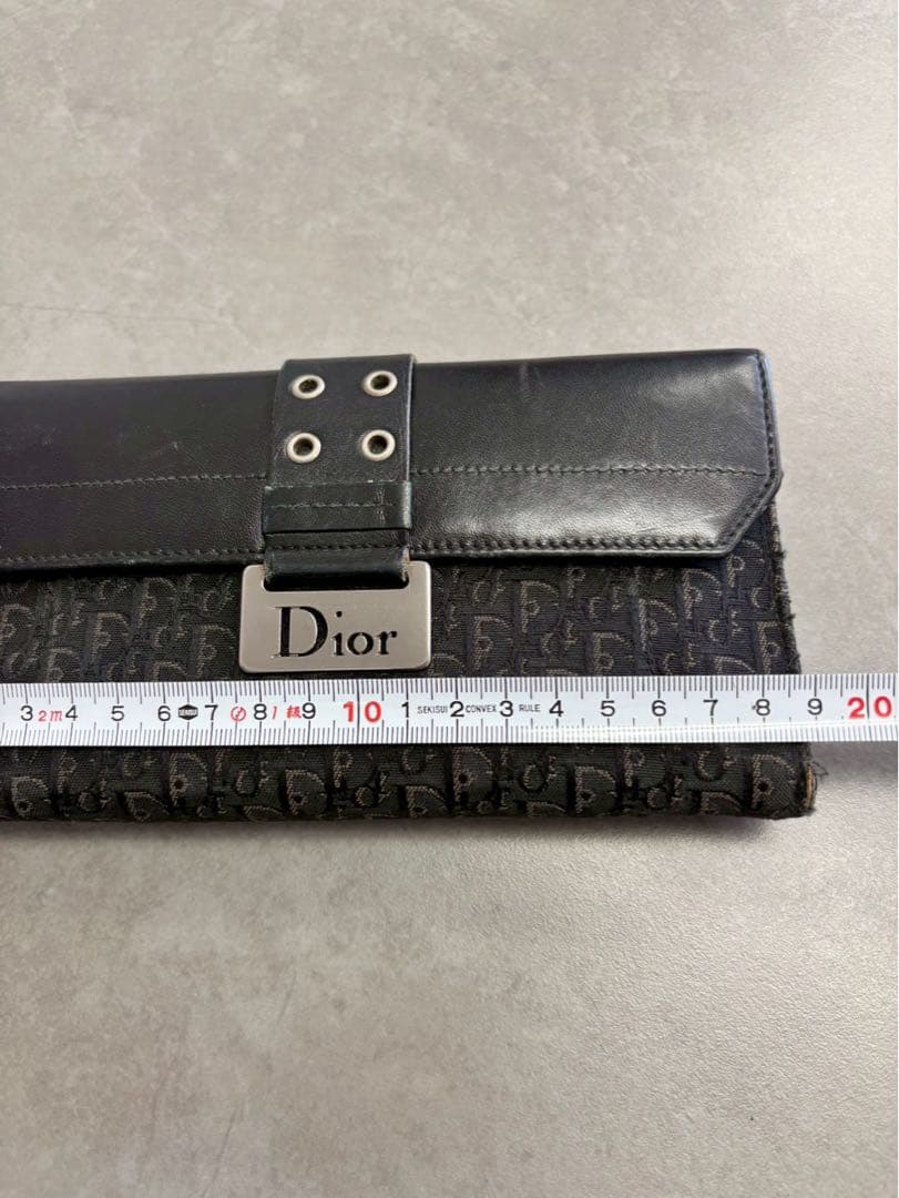 Dior 二つ折り財布 ブラック