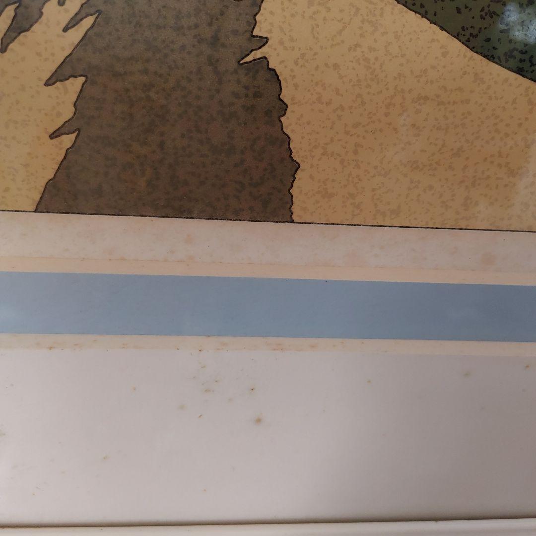 小*ん様 鈴木英人サイン入り 「スピードスターと過ごす正午」 シルクスクリーンア