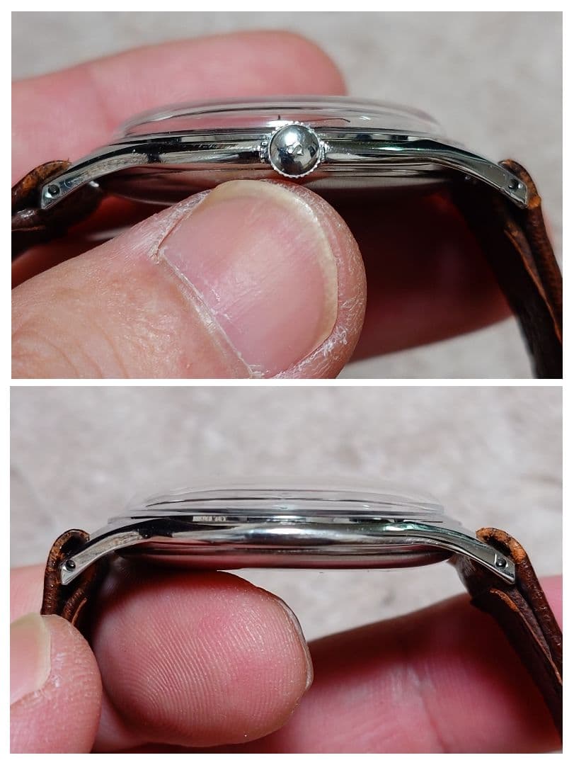 SEIKO UNIQUE （セイコー ユニーク）ミラーダイヤル 手巻き 訳あり