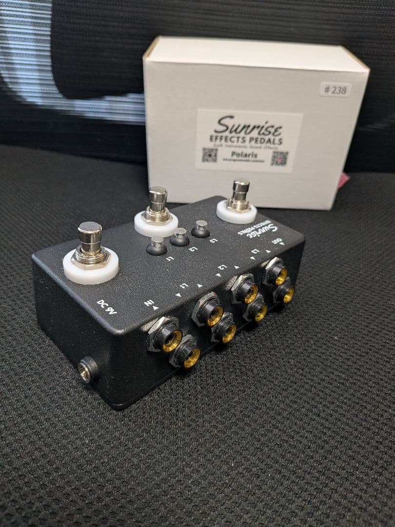 Sunrise Effects Pedals Polaris 3ch スイッチャ