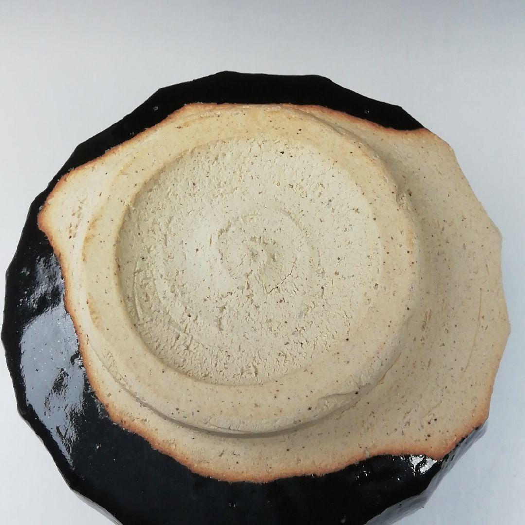 Ｔ５０３　茶碗　『瀬戸黒　小田木写』『半筒茶碗』『西尾香舟』共箱　抹茶碗　茶道具