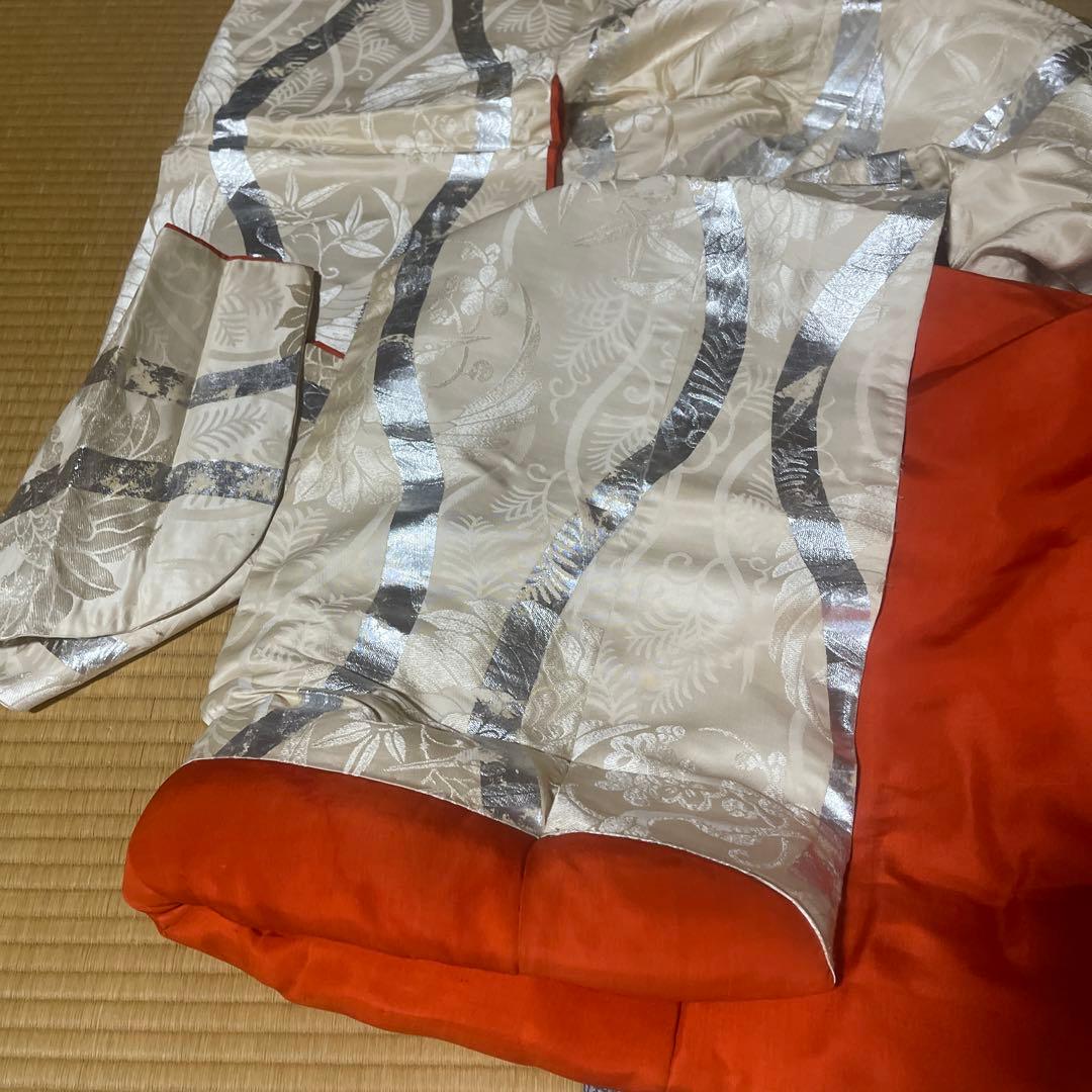 白綸子振袖と帯