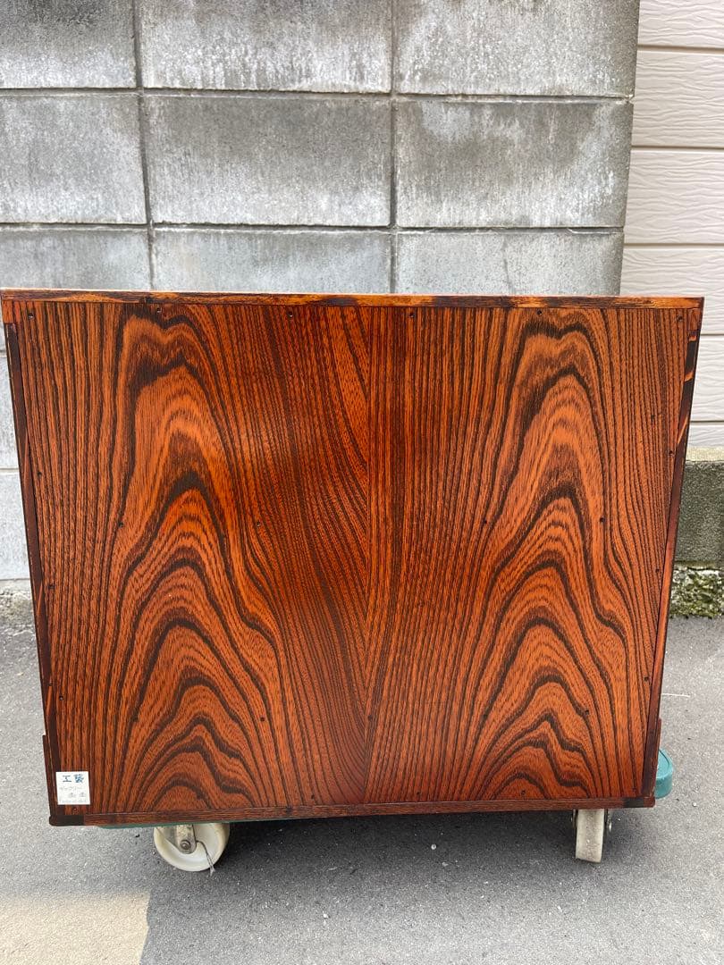 (希少品)けやき箪笥　民芸仙台タンス　工藝ギャラリー　欅