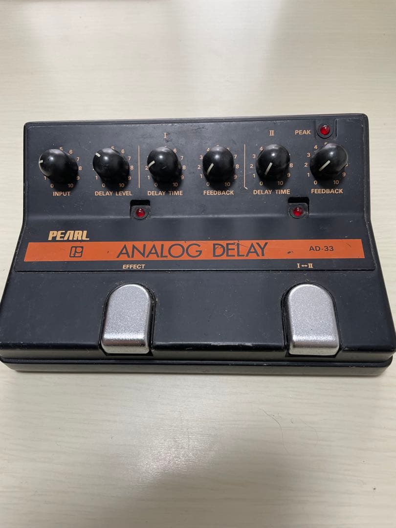 名機　PEARL アナログディレイ AD-32 通電化　動作未確認　ジャンク