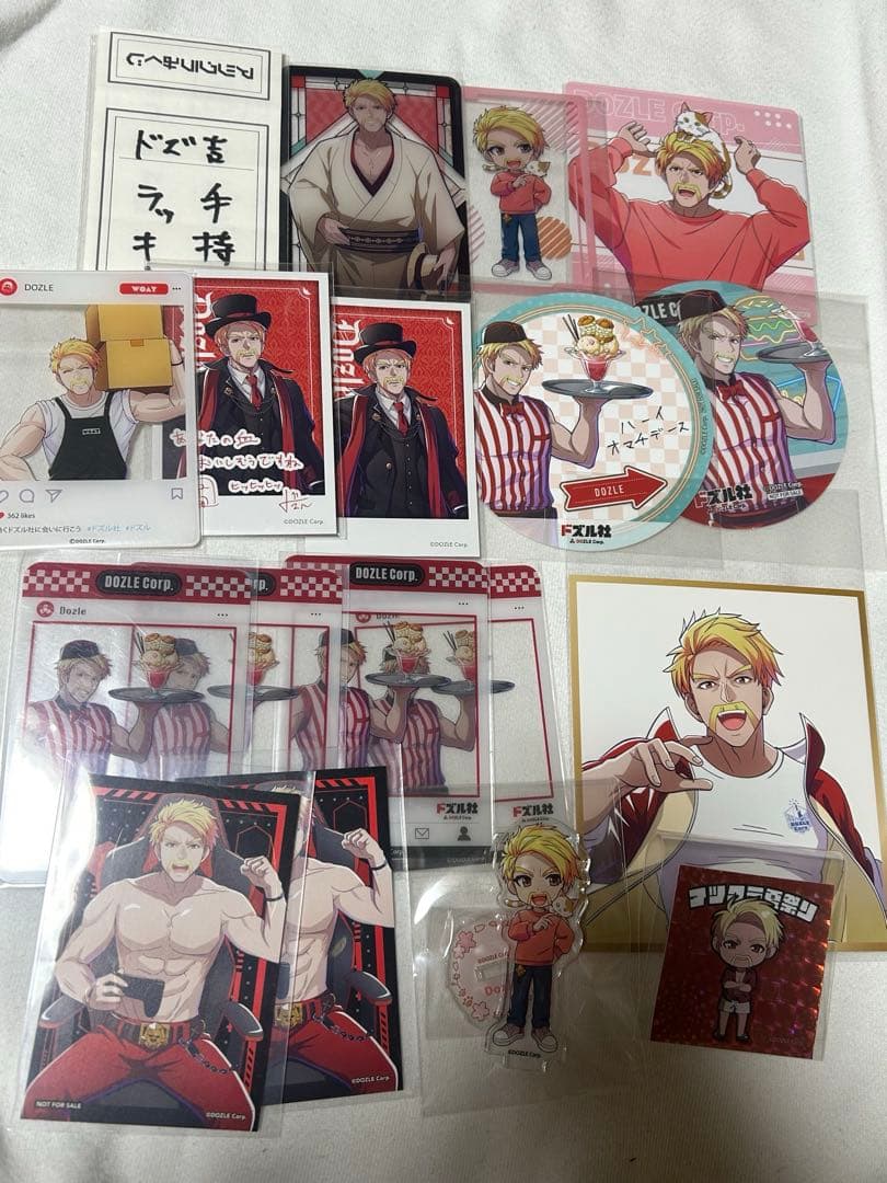 ドズル社 ドズル 缶バッジ クリアカード コースター アクスタ