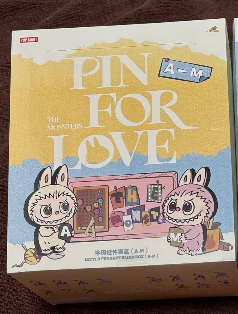 popmart PIN FOR LOVE ペンダントチャーム アソート A-M