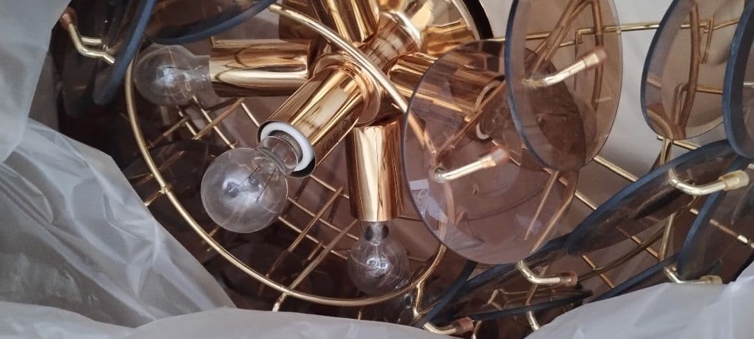 レア　シャンデリア　モダン　ライト