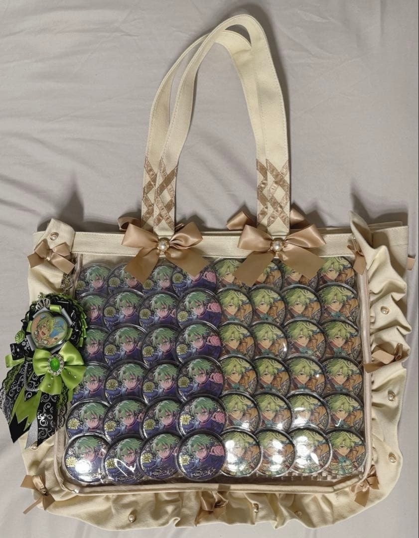 巴日和 時光 星之所向 缶バッジ A3 痛バ セット