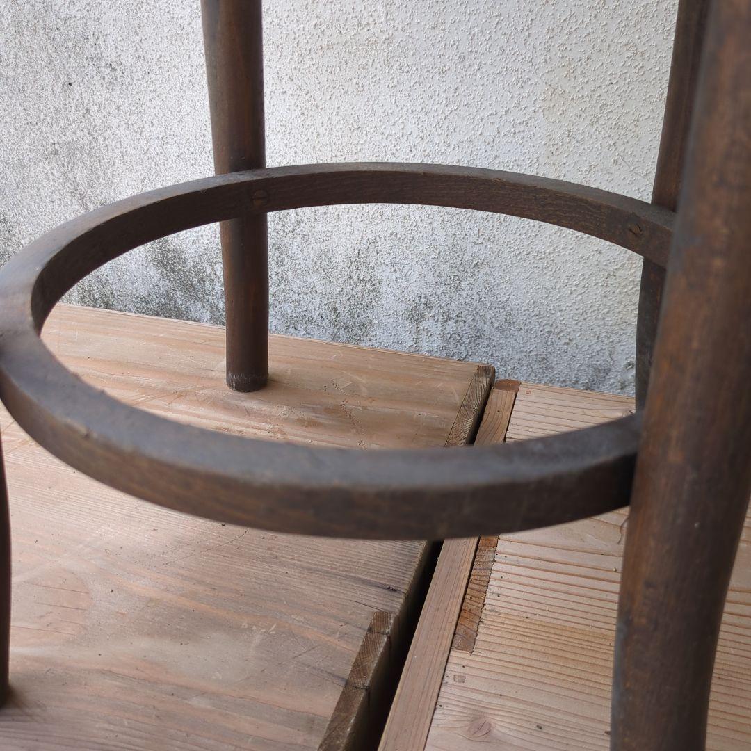 アンティーク 脚付き火鉢 木製 モダン 立火鉢 立 火鉢台 飾り台 花台