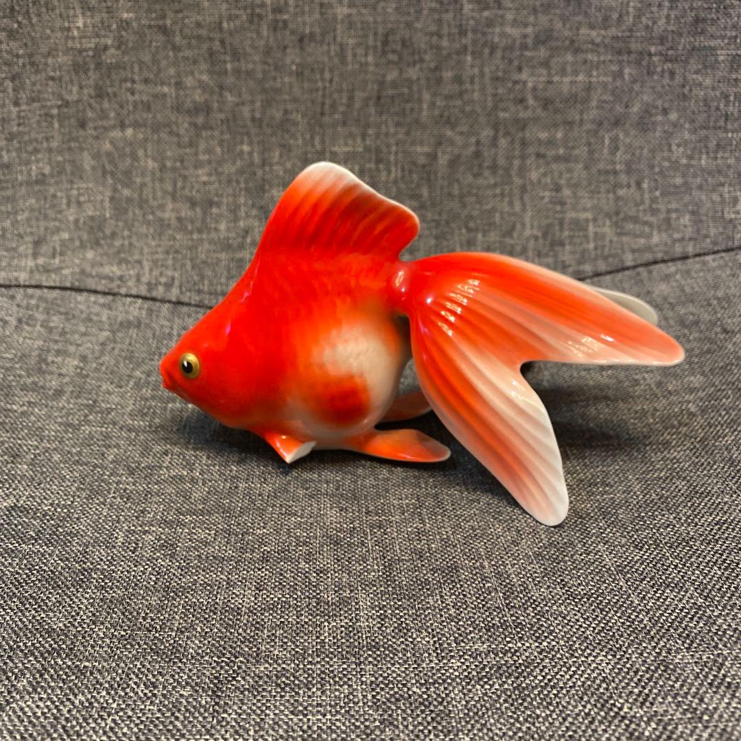 NORITAKE ノリタケ オールドノリタケ ボーンチャイナ 金魚 置物