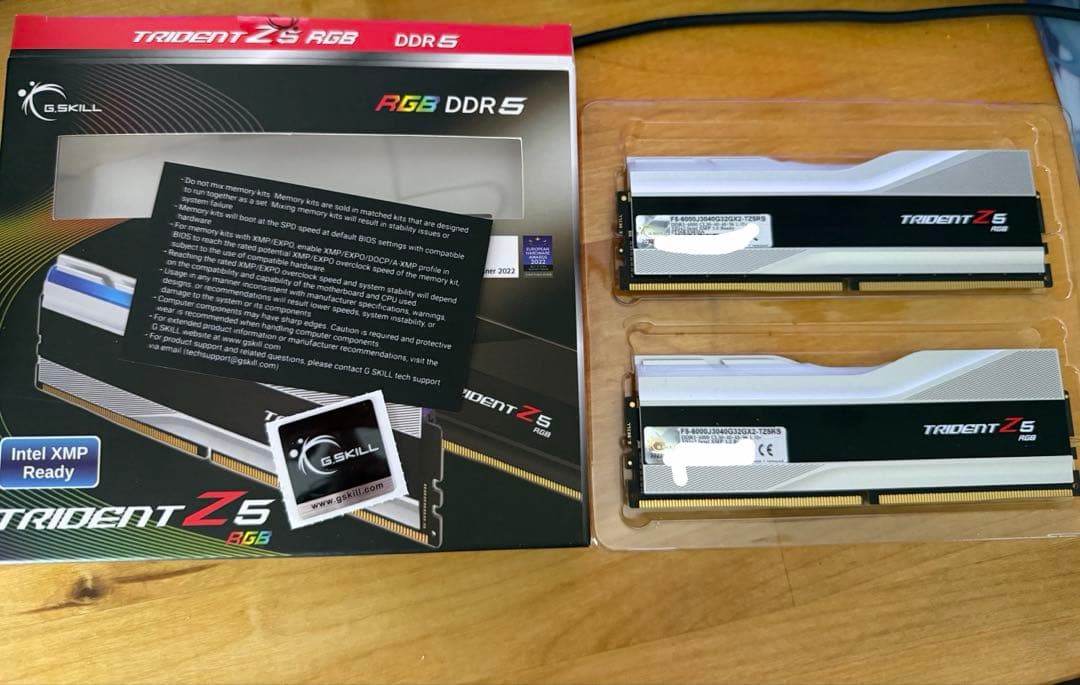 G.SKILL Trident Z5 RGB DDR5 6000 32GB×2