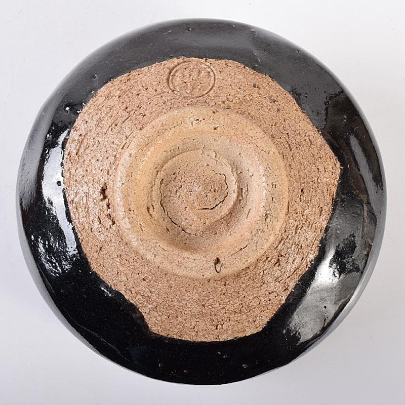 Gojyo　四代楽吉左衛門一入造黒楽茶碗十代楽吉左衛門識箱　M　R8063