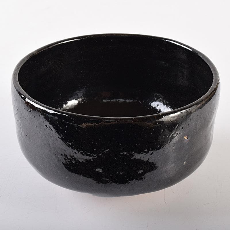 Gojyo　四代楽吉左衛門一入造黒楽茶碗十代楽吉左衛門識箱　M　R8063