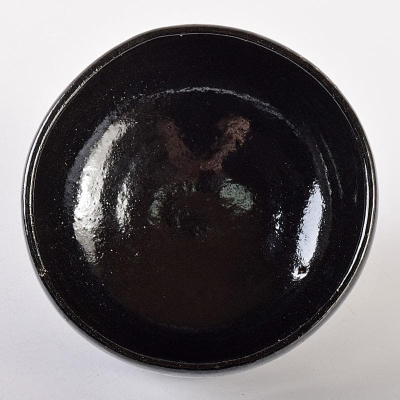 Gojyo　四代楽吉左衛門一入造黒楽茶碗十代楽吉左衛門識箱　M　R8063