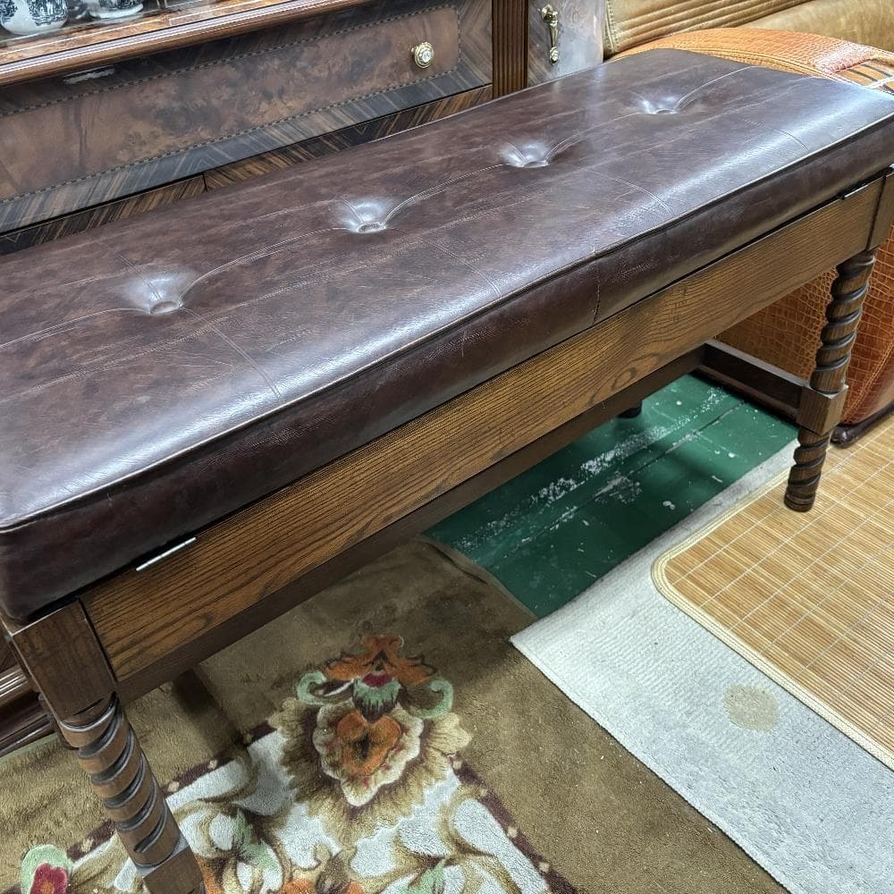 アンティーク◆ハモンドオルガン用 椅子 ベンチ チェア♪