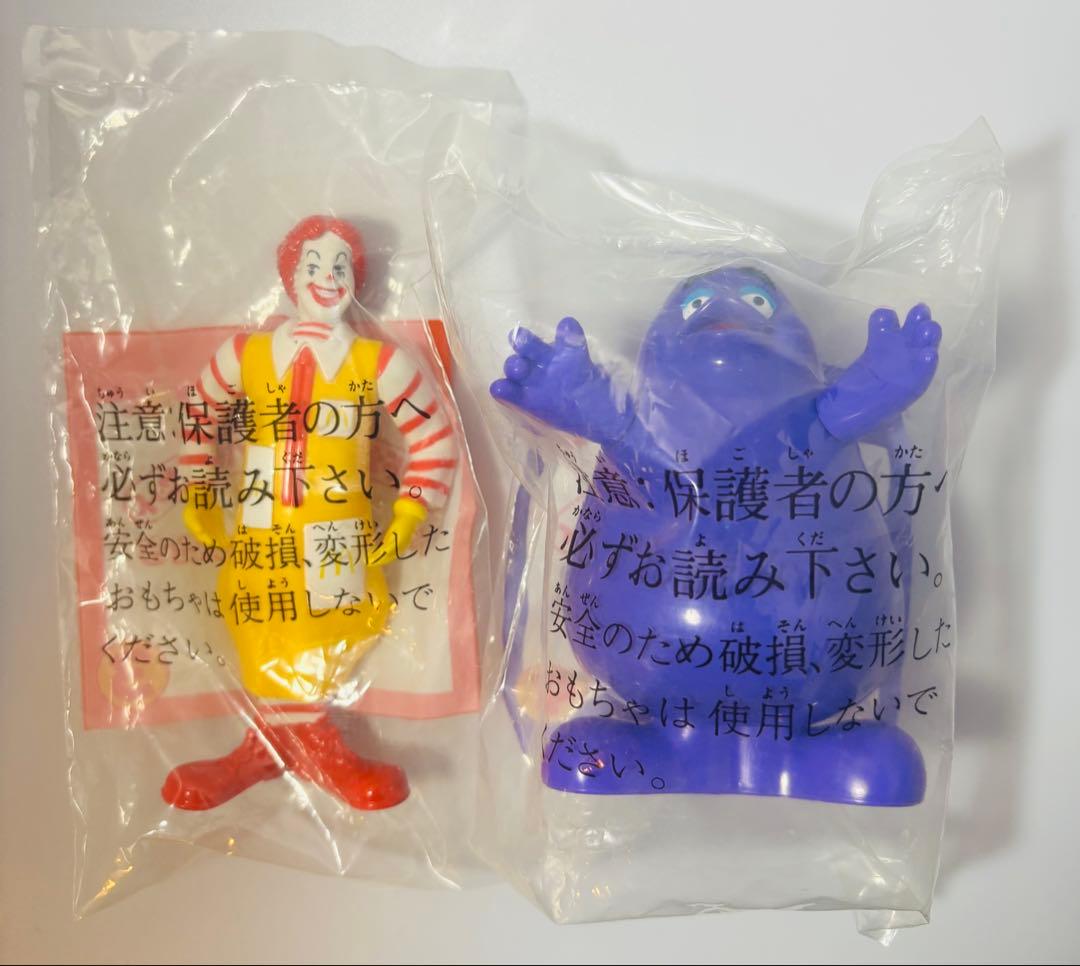 未開封 マクドナルド ハッピーセット 4体セット フルコンプ ドナルド