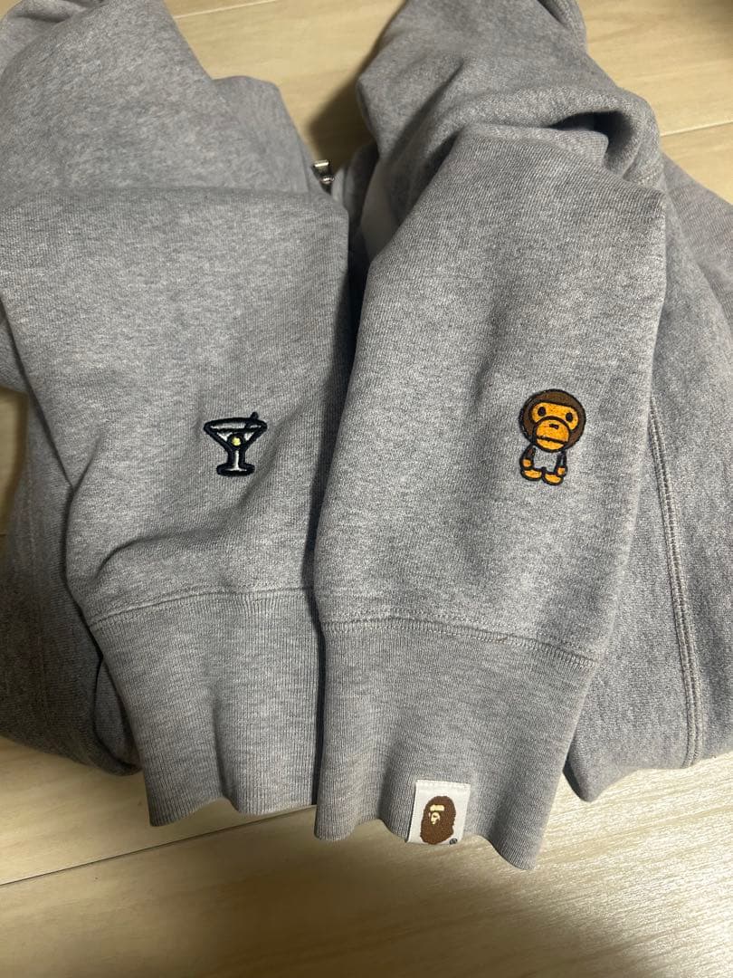 早い者勝ち!! 最大値下げ激レア A Bathing Ape グレー パーカー