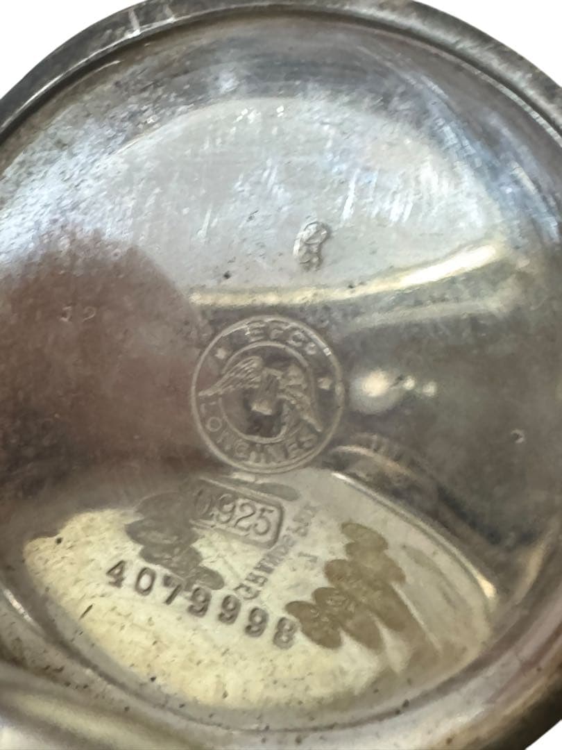 アンティークLongines 懐中時計　シルバー925 GRANDS PRIX