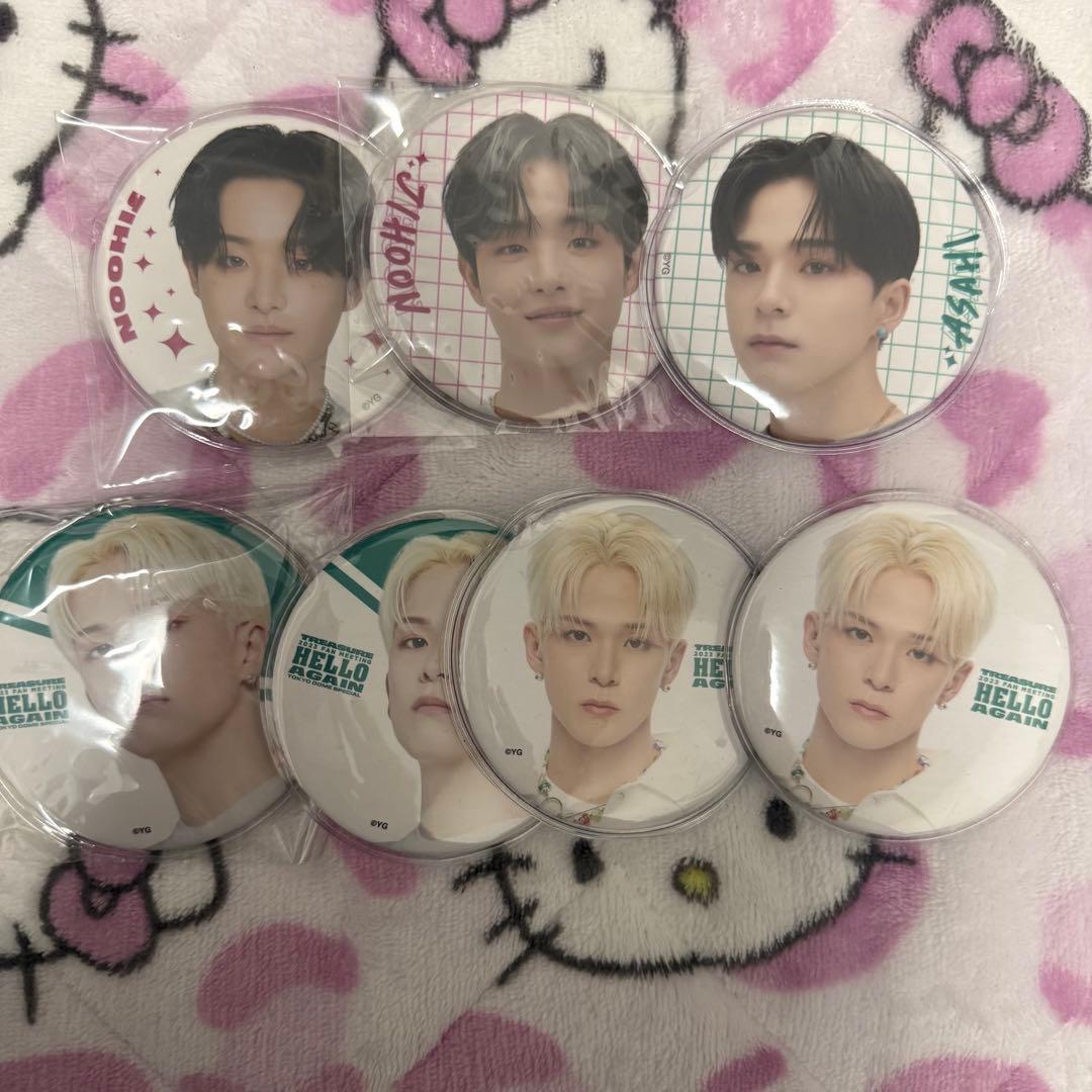 treasure缶バッジアサヒ ジフン バラ売り⭕️