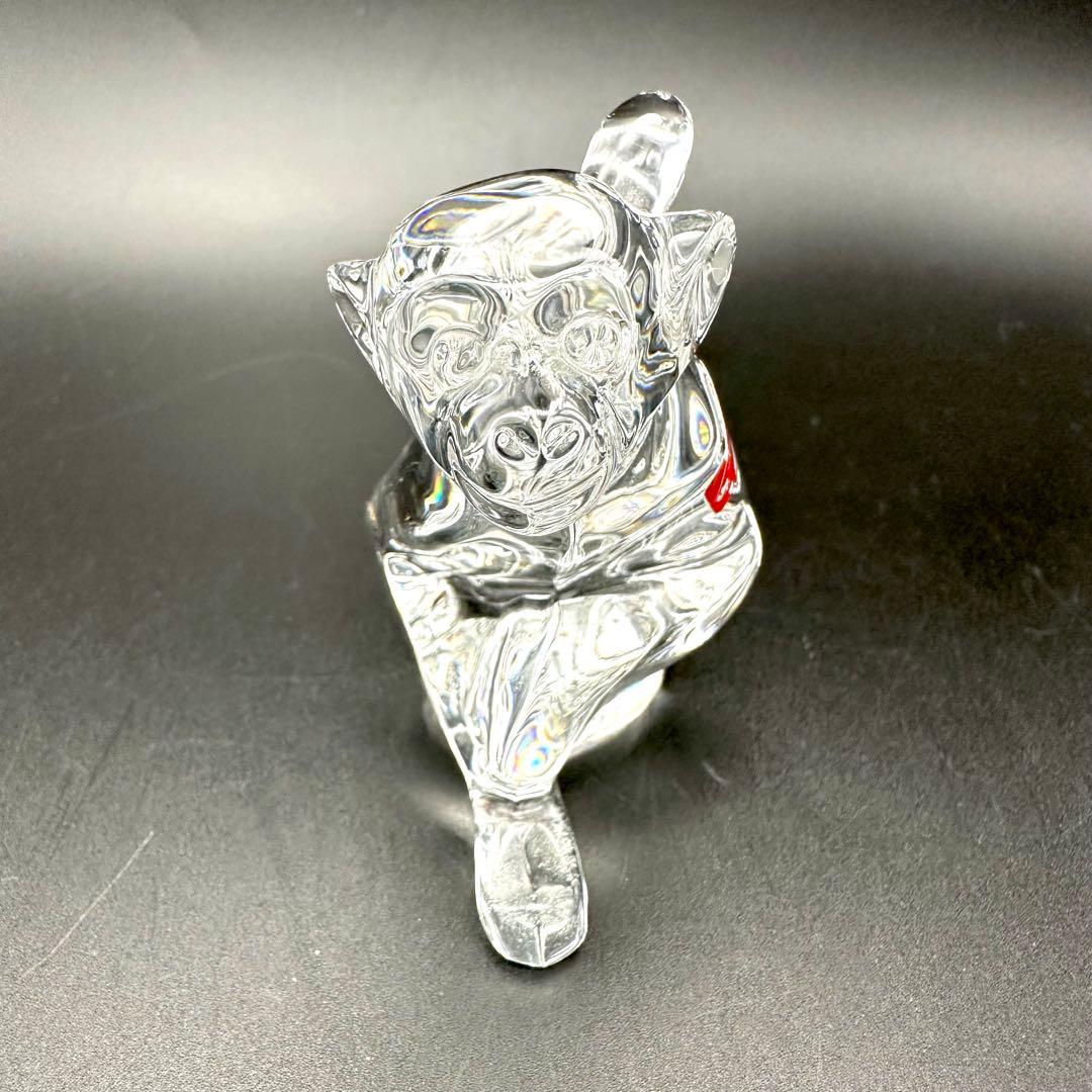 Baccarat バカラ 干支 申 猿 クリスタル置物
