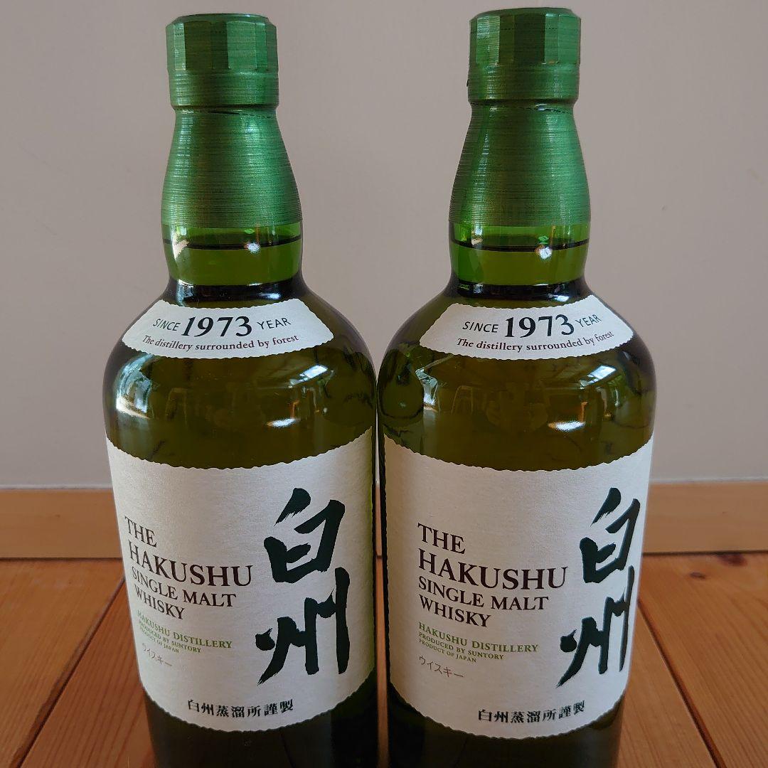 サントリー白州シングモルト2本 12年1本 マッカラン12年1本 各700ml