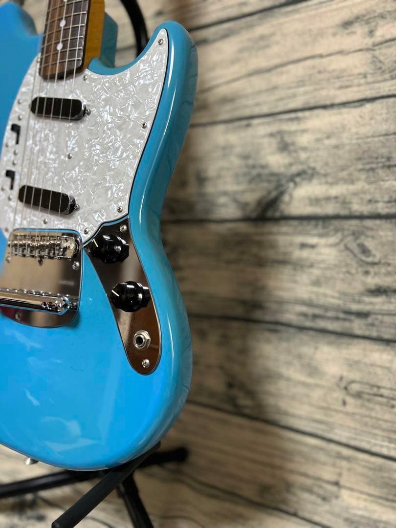 美品 Fender mustang Daphne Blueエレキギター 90s