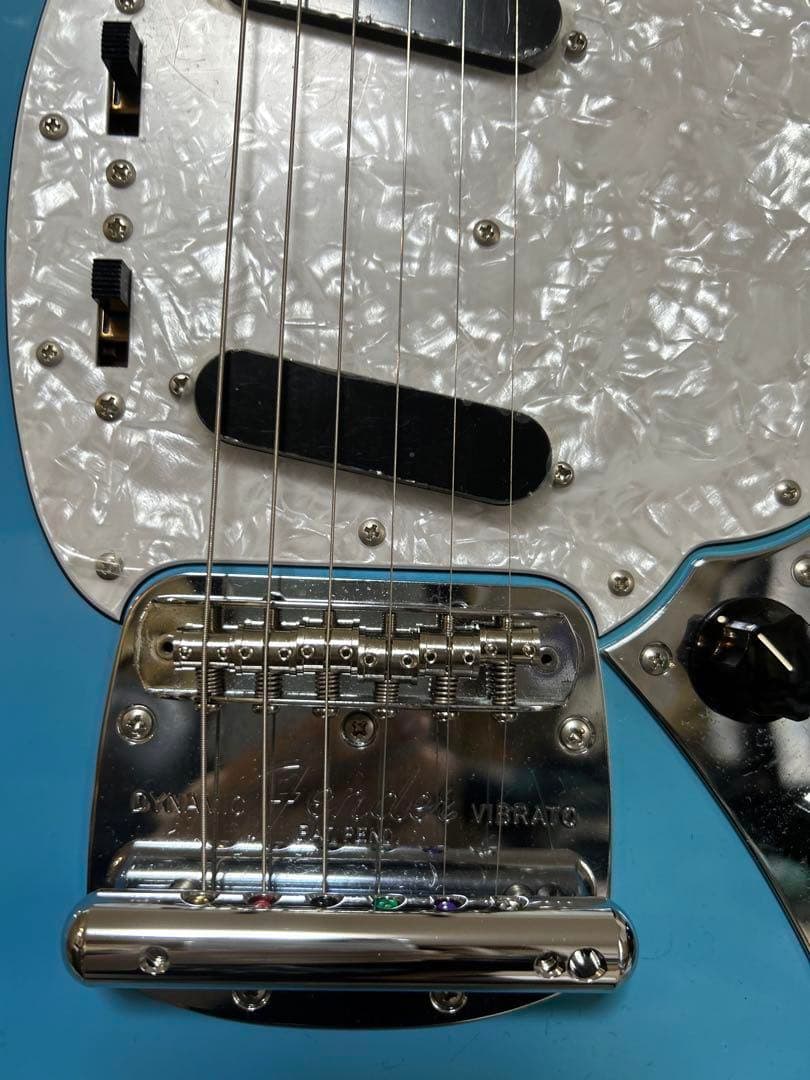 美品 Fender mustang Daphne Blueエレキギター 90s