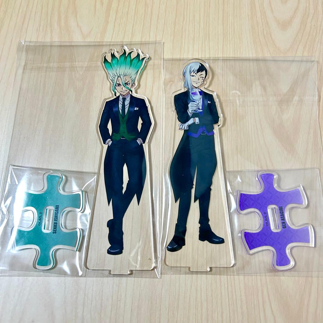 Dr.STONE 石神千空 あさぎりゲン 燕尾服 アクリルスタンド コラボカフェ