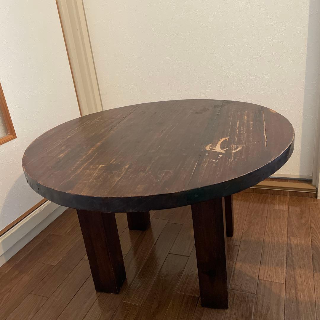 【an KAさま専用】アンティーク家具　ちゃぶ台