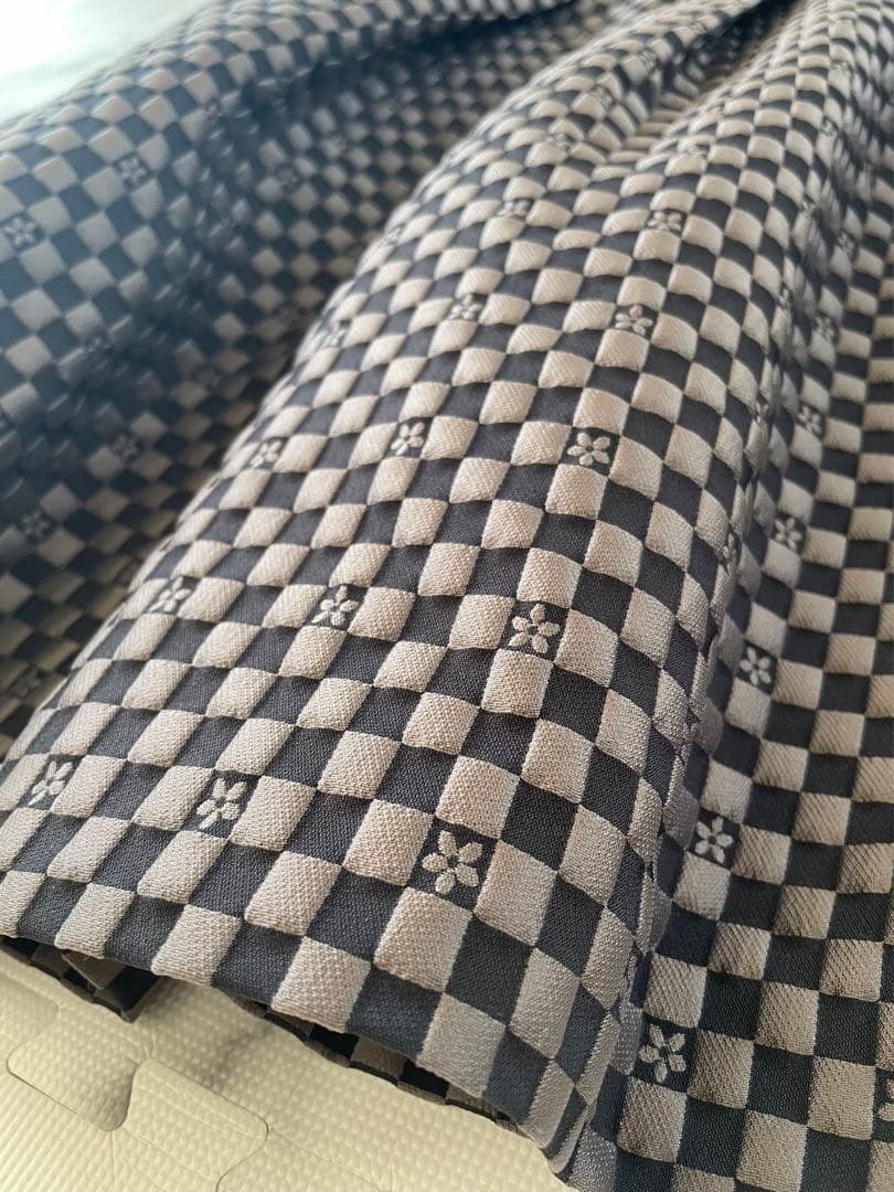 【エムズグレイシー】モノグラムジャガードスカート　日本製　40