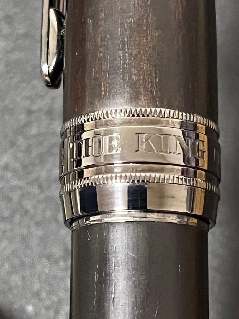 【超希少】セーラー 万年筆 キングプロフィット 黒柿 長刀研ぎ 中字