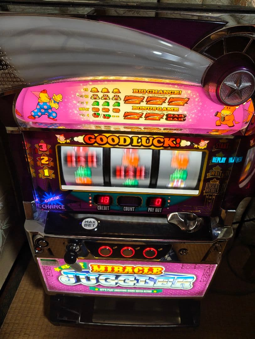 スーパーミラクルジャグラー　実機