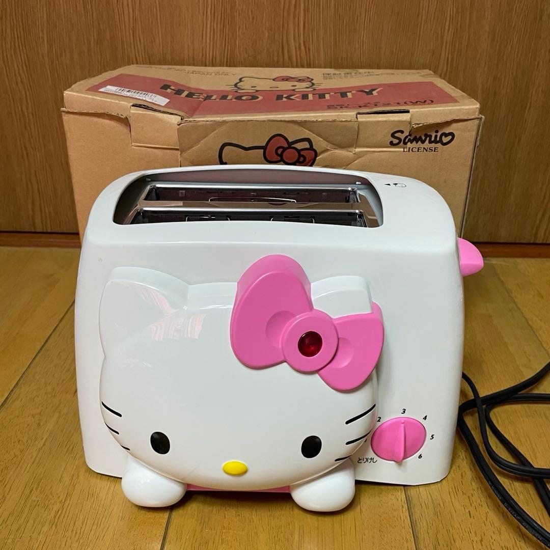 希少　未使用　サンリオ ハローキティ 自動トースター　SK-KT21 動作確認済
