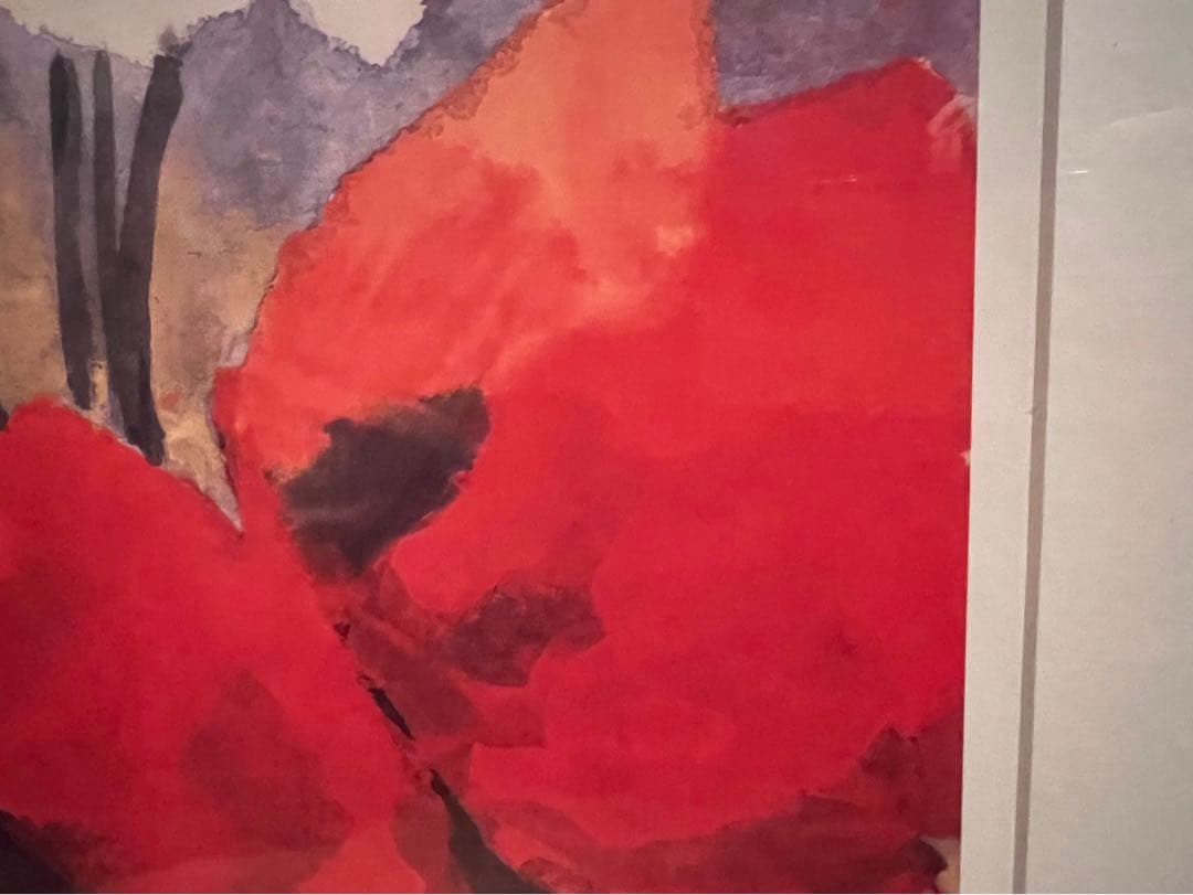 エミール ノルデ アイリス アート 額縁 インテリア