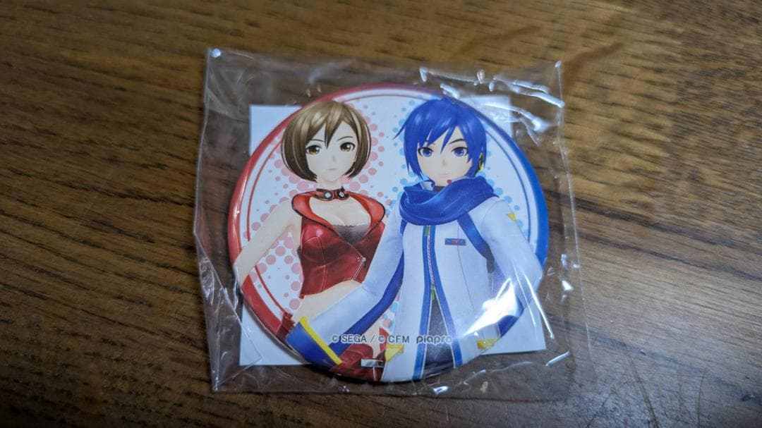 DAIBA de DIVA-X 缶バッジ MEIKO＆KAITO オリジナル