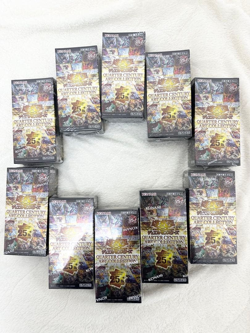 新品未開封　遊戯王カード　ART COLLECTION 25h 10BOX