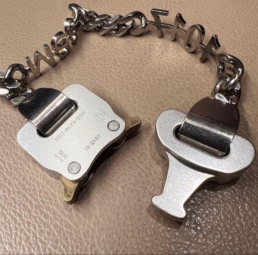 ALYX 9SM アリクス シルバー ブレスレット　macra