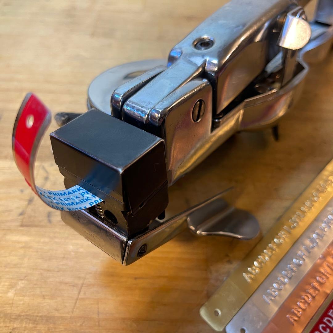 ■製品保証■【機関良・美品】ダイモ テープライター M-3 DYMO 184-2