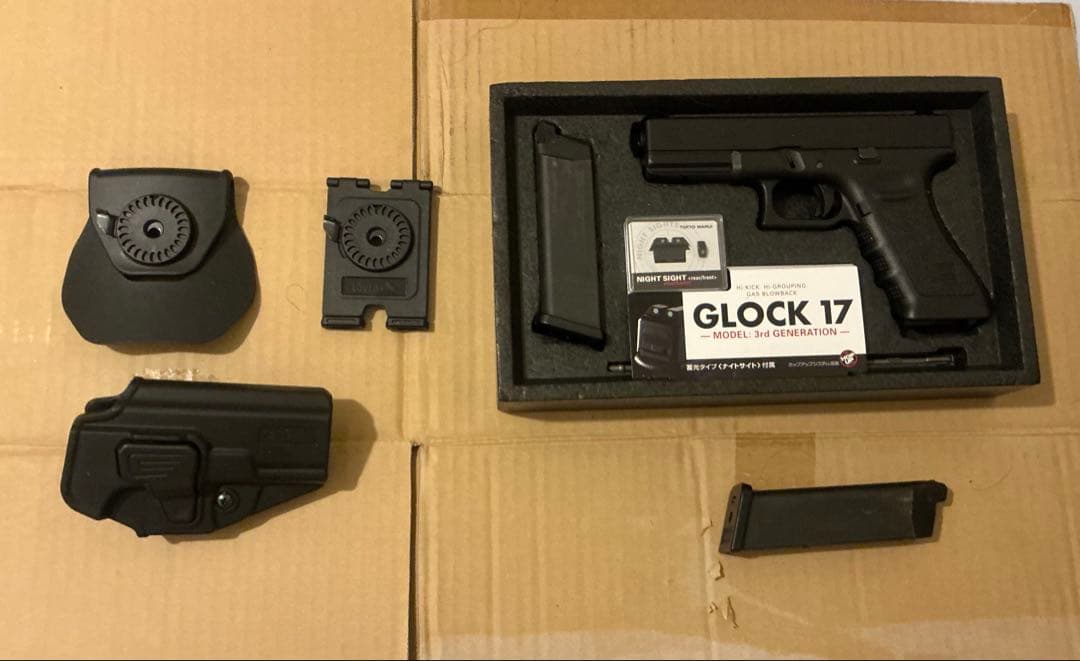 Y*る様 GLOCK 17 ガスガン ホルスター付き