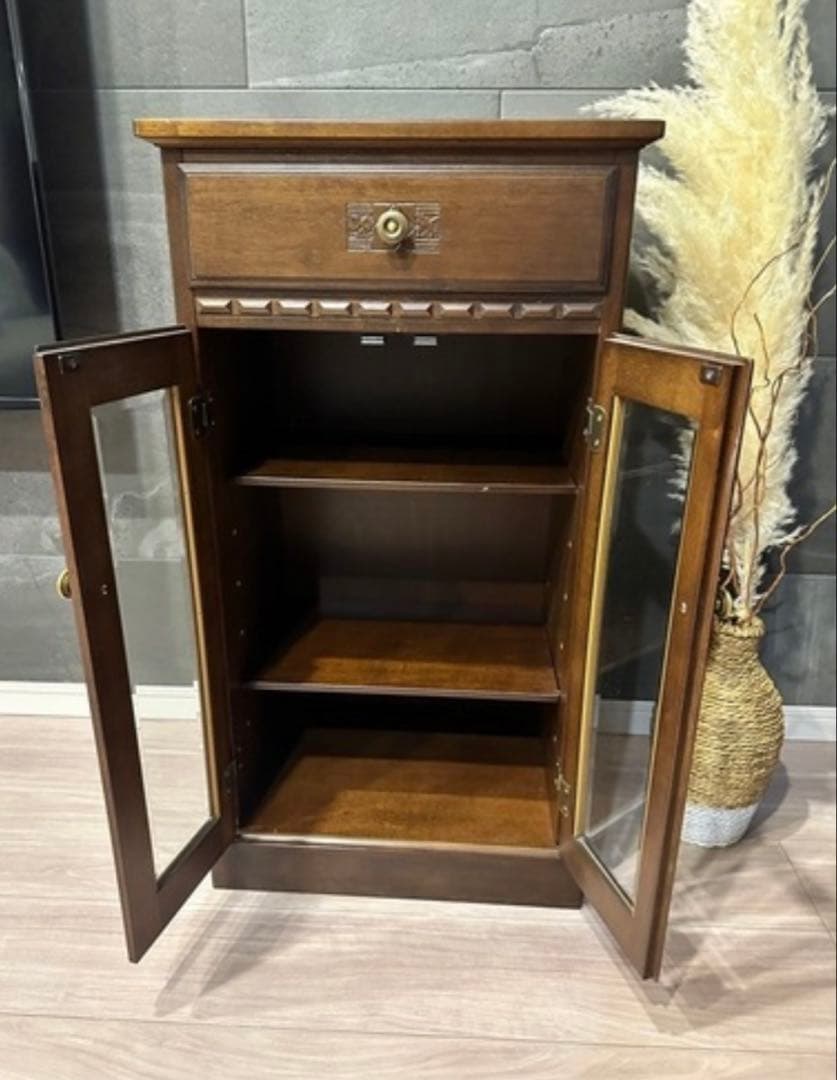 【最終価格】木製キャビネット アンティーク レトロ サイドボード ヴィンテージ