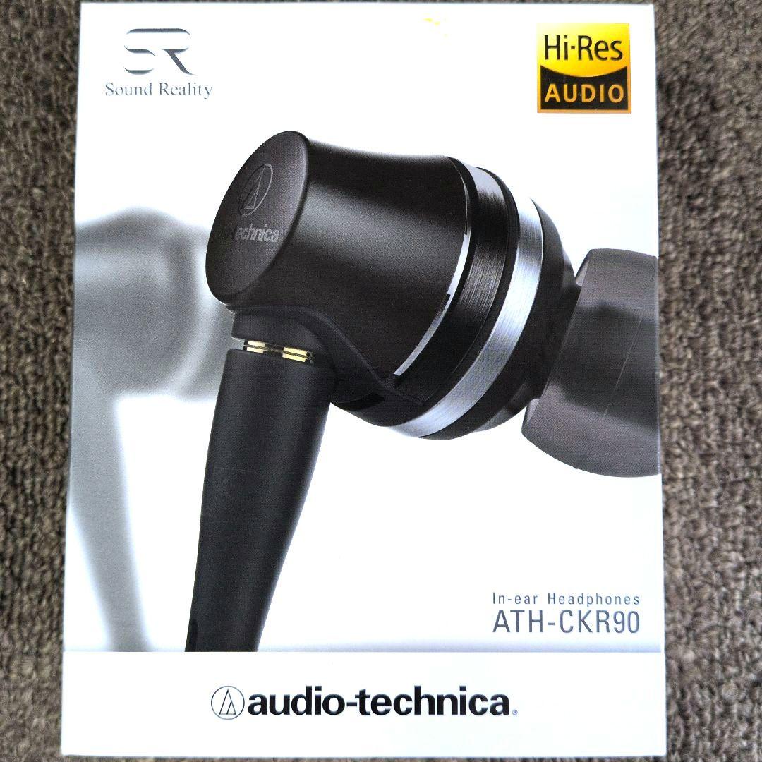 audio-technica　イヤホン　カナル型　ATH-CKR 90　ブラック