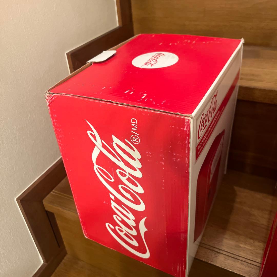 中古品 コカ・コーラ ポータブル ミニ 冷蔵庫