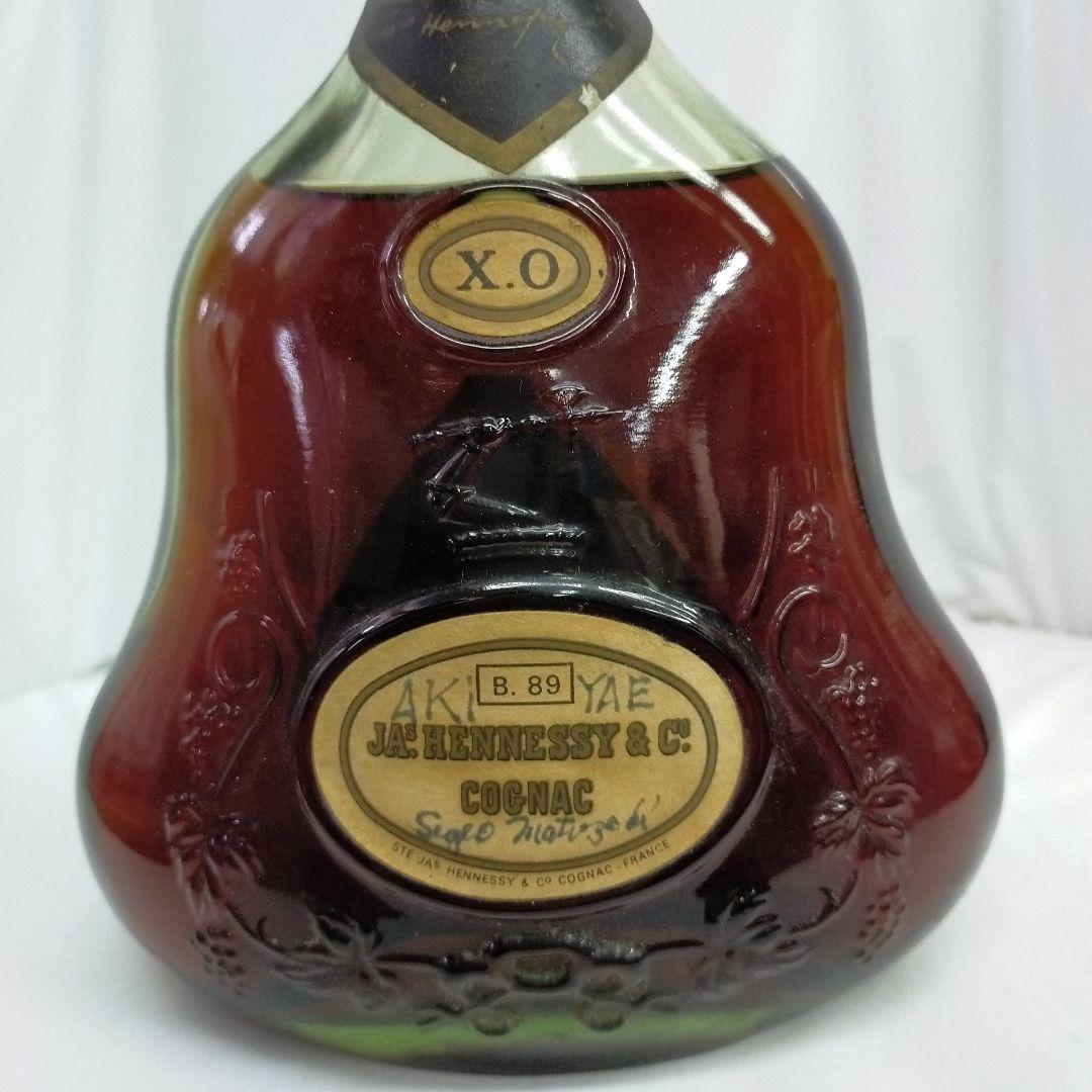 モ12 Hennessy　ヘネシー　COGNAC　X.O グリーンボトル