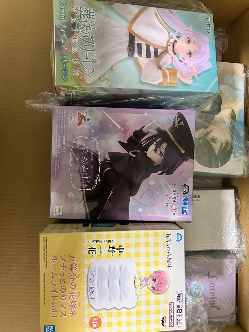 フィギュアまとめ売り　葬送のフリーレン　着せ恋 Re:ゼロ　五等分の花嫁　未開封
