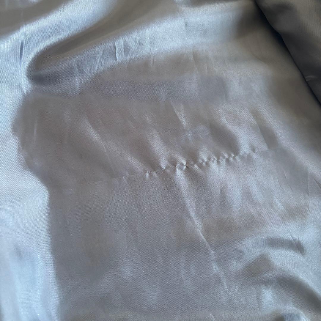 【美品】NBB シャギー チェスターコート ロング ゆったり チェック柄 M