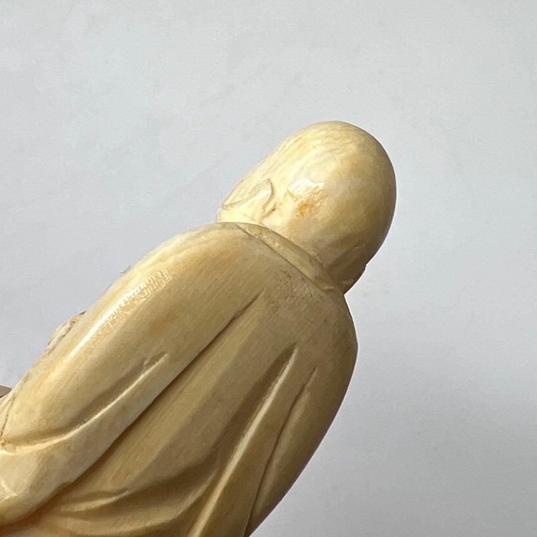 極上　人物根付　色々　9点　132g 東K7-1214☆2F トコサ