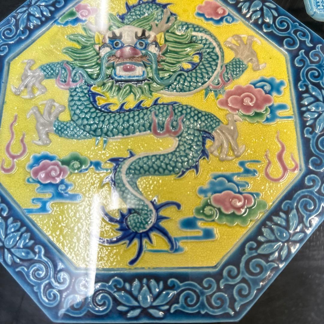 台湾交趾，陶製，交趾焼，京焼，平安焼