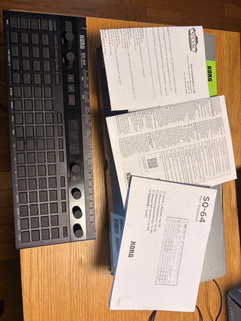 KORG SQ-64 MIDIシーケンサー