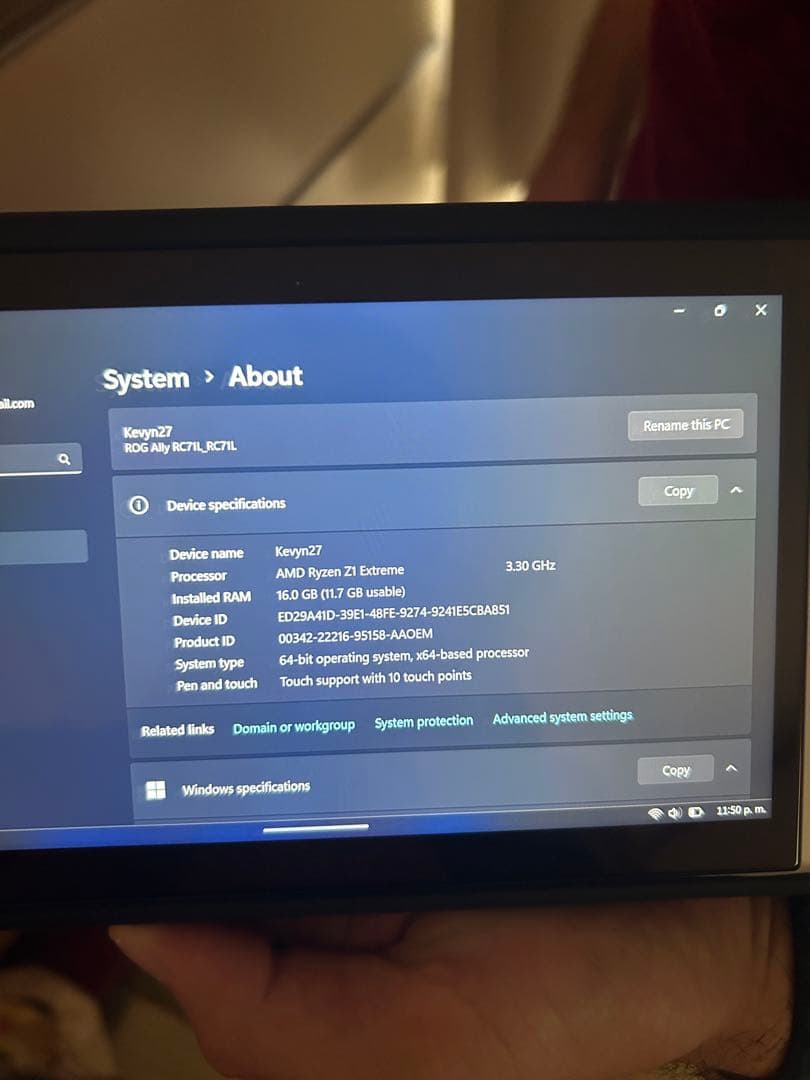 ふちこ【美品】ASUS ROG Ally（500GB）セット